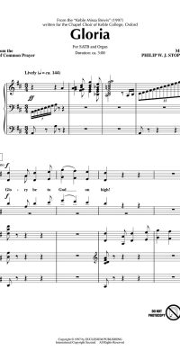 Philip Stopford: Gloria (SATB)