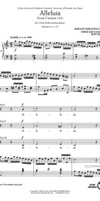 Alleluia(from Cantata 142)