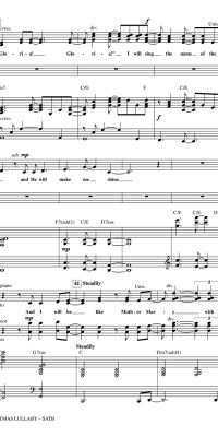 Christmas Lullaby (SATB)