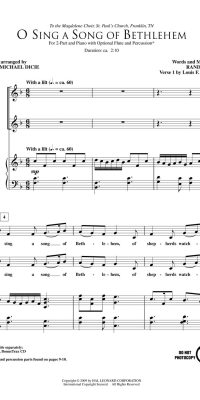O Sing a Song of Bethlehem