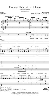 Do You Hear What I Hear (SATB)