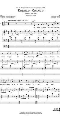 Philip Stopford: Rejoice, Rejoice (SATB)