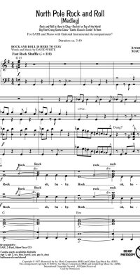 North Pole Rock and Roll (SATB)