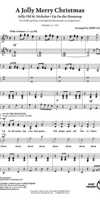 A Jolly Merry Christmas (SATB)