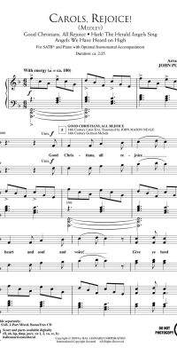 Carols, Rejoice! (SATB)