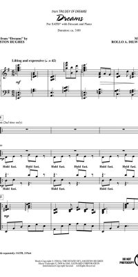 Rollo Dilworth: Dreams from Trilogy of Dreams (SATB)