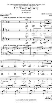 On Wings of Song