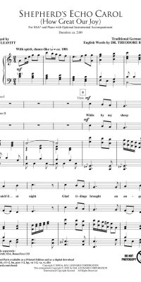 Shepherd's Echo Carol((How Great Our Joy))