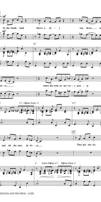The Princess and the Frog (Choral Medley) SATB