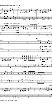 The Princess and the Frog (Choral Medley) SAB