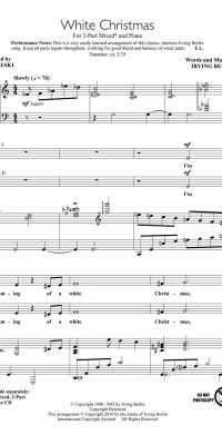 Irving Berlin: White Christmas (3-Part)