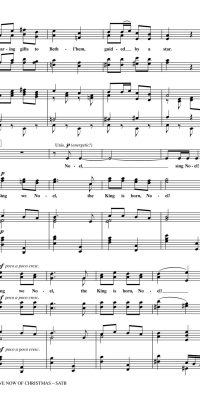 Sing We Now Of Christmas (SATB)