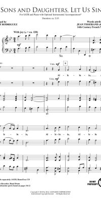 O Sons and Daughters, Let Us Sing!