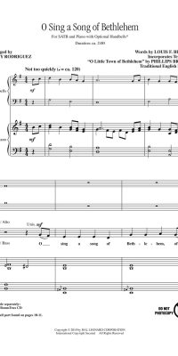O Sing a Song of Bethlehem