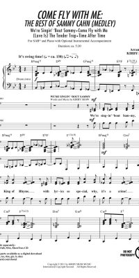 Come Fly with Me: The Best of Sammy Cahn Medley (SAB)