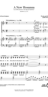 A New Hosanna (SATB)
