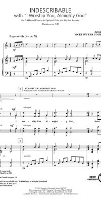 Indescribable (SATB)