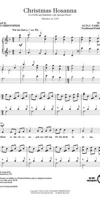 Christmas Hosanna (SATB)