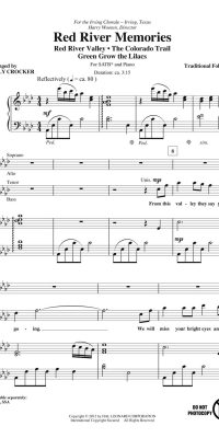 Red River Memories (SATB)