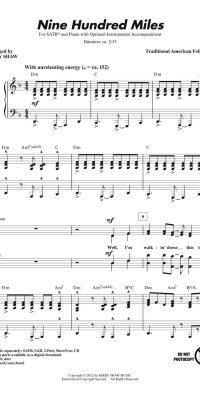 Nine Hundred Miles (SATB)