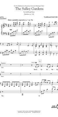 The Salley Gardens (SATB)