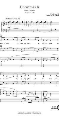 Christmas Is (SATB)