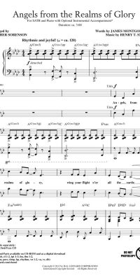 Angels from the Realms of Glory (SATB)
