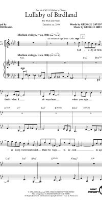 Lullaby of Birdland