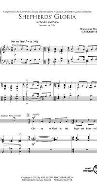 Shepherd's Gloria (SATB)