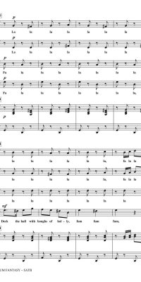 Fum fum Fantasy (SATB)