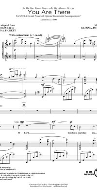 You Are There (SATB)