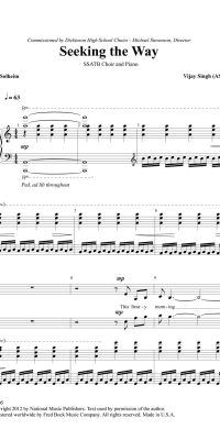 Seeking The Way (SATB)