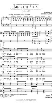 Ring the Bells! (SATB)