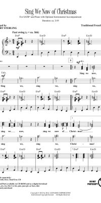 Sing We Now of Christmas (SATB)