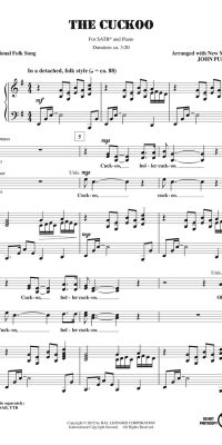 The Cuckoo (SATB)