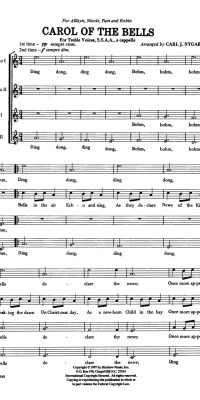 Carol Of The Bells