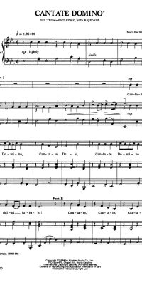 Cantate Domino
