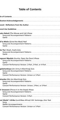 Songs of the Rainbow Children(South African Songs and Games)