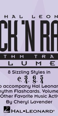 Rock 'n Raps Rhythm Tracks, Volume 2 CD(8 Sizzling Styles in 2/2, 6/8, 3/4, 5/4)