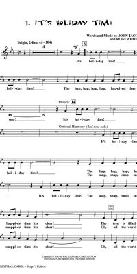It's Christmas, Carol!(A Holiday Musical For Young Singers)