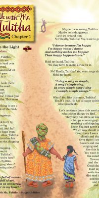 Walk With Me, Tulitha(Story and Songs of Learning, Discovery and Meeting Life's Challenges)