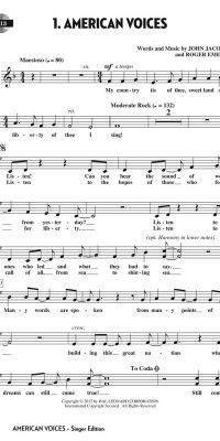 American Voices(Celebrating America from Armistice to the Moon)