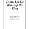 Come Let Us Worship the King
