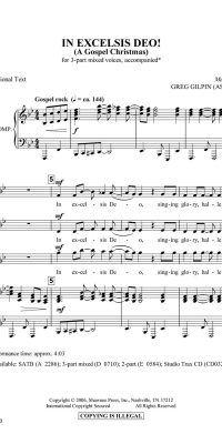 In Excelsis Deo! (A Gospel Christmas)
