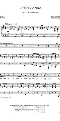 Oh! Susanna (SATB)