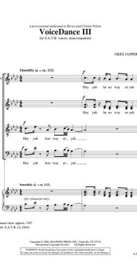 VoiceDance III (SATB)