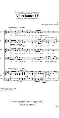 VoiceDance IV (SATB)