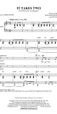 It takes Two (SATB)