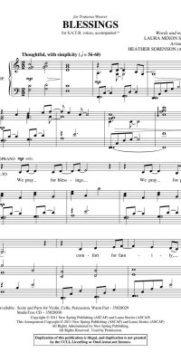 Blessings (SATB)