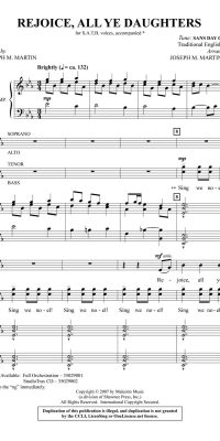 Rejoice, All Ye Daughters (SATB)